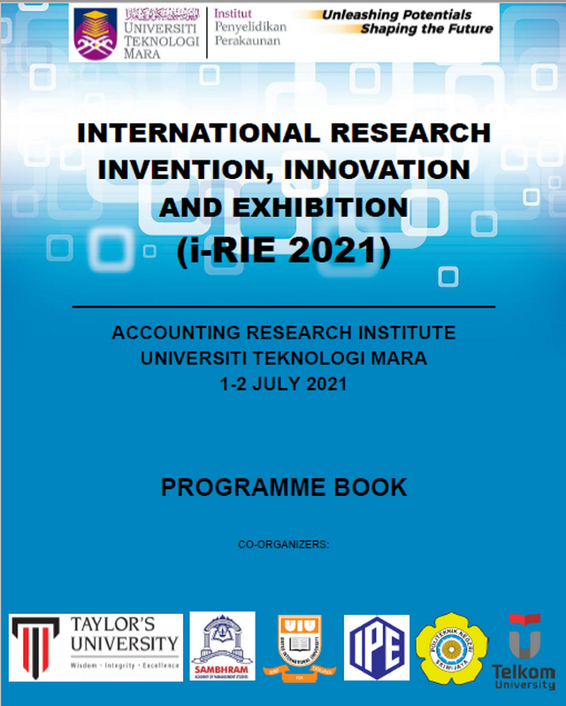 International Research Invention, Innovation and Exhibition (I-RIE 2021)